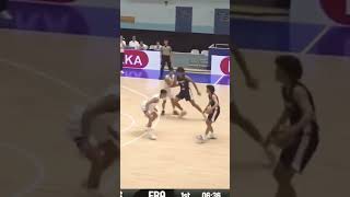 Nolan Traore U18 Eurobasket Highlights basketballgame highlights usanews [upl. by Sarah]