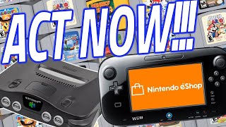 N64 Games Will Vanish From Wii U eShop  Nintendo Wii U eShop Closing Soon [upl. by Leduar]