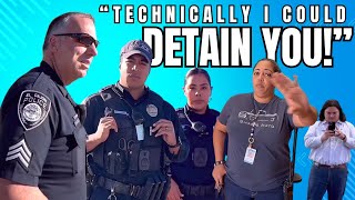 EL CAJON COP TAKES THE WALK OF SHAME  First Amendment Audit [upl. by Ragse]