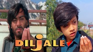 Diljale 1996  Ajay devgan  Amrish Puri  diljale movie best scene  diljalemovie ka dialogue [upl. by Yrrap]