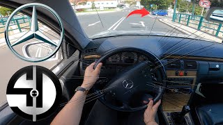 2002 Mercedes benz E220 CDI avantgarde Speed Drive ON MADEIRA ISLAND PORTUGAL [upl. by Nixie]