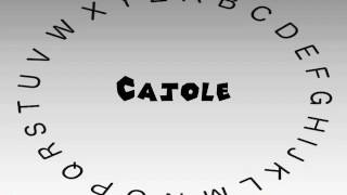 How to Say or Pronounce Cajole [upl. by Janeva211]