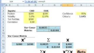 Marginal value at risk marginal VaR [upl. by Eikcor]