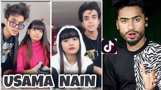 Nain Sukh And Usama TikTok  Reaction Couple Goals  Nain Sukh amp Usama New Tiktok Videos [upl. by Jona]