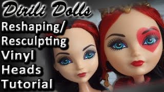 ReshapingResculpting Vinyl Heads Tutorial [upl. by Edric]