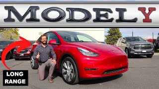 NEW Tesla Model Y Long Range Buying This Is A No Brainer [upl. by Eladnyl440]