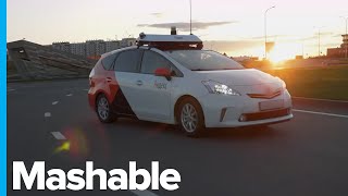 Russias Selfdriving Taxi Service Yandex Arrives in Las Vegas [upl. by Goldwin]