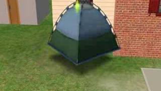 The Sims 2 Bo nVoyage tent Woohoo [upl. by Atat]