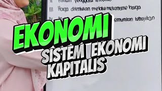 SPM Sebenar 2023 Kertas 1  Ekonomi  Sistem Ekonomi Kapitalis [upl. by Stella]