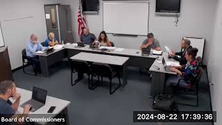 August 22 2024 Ogemaw County Board of Commissioners Meeting [upl. by Eiznik]