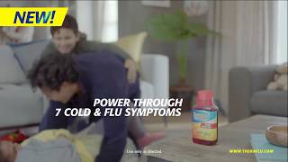 Power Through Cold amp Flu Symptoms  Theraflu ExpressMax Syrup [upl. by Artema]