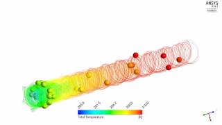 Vortex Tube Stream Lines 3D [upl. by Eat]