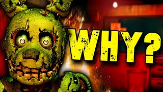 The REAL Reason Why Springtraps Jumpscare Is So BAD [upl. by Publius]