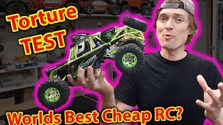 Unboxing amp Torture Test  best CHEAP RC Car wltoys 12428 [upl. by Stinky]