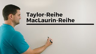 TaylorReihe und MacLaurinReihe Zusammenhang  Mathe by Daniel Jung [upl. by Weinhardt]