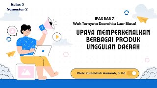 upaya memperkenalkan berbagai produk unggulan daerah [upl. by Atirres570]