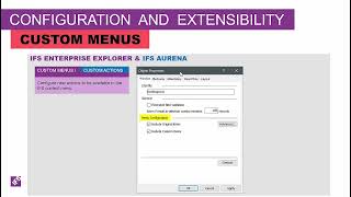 IFS Apps 10 IFS Quick Reports Extensibility using Custom Objects Overview and Demo  One Long Part [upl. by Dagney]