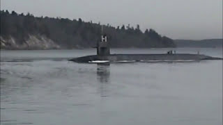 Hood Canal Floating Bridge  US Navy Submarine [upl. by Nitin]