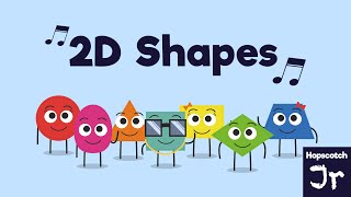 2D Shapes Song [upl. by Iasi]