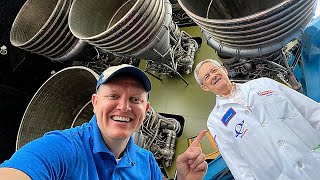 I Asked An Actual Apollo Engineer to Explain the Saturn 5 Rocket  Smarter Every Day 280 [upl. by Kama]