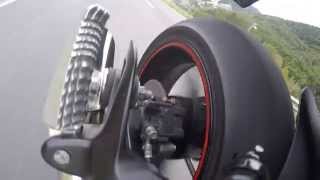 Suzuki GSR 750 Acceleration 0120 [upl. by Cerf42]