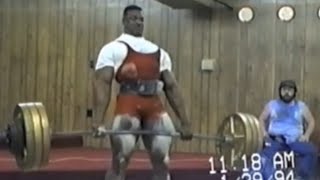 Ronnie Coleman 1994 Powerlifting meet  Deadlift  Yeah Buddy [upl. by Reiss]