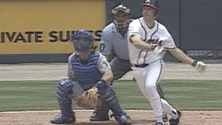 Greg Maddux hits a solo home run off Kevin Brown [upl. by Adiari]