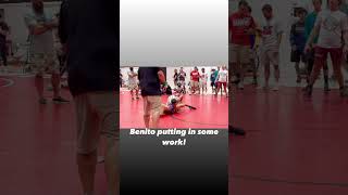 Benito putting in work wrestling [upl. by Alvy]