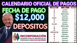 CALENDARIO OFICIAL DE PAGOS DEL 2 AL 21 DE SEPTIEMBRE PENSIÓN BIENESTAR DE LOS ADULTOS MAYORES [upl. by Okiman]