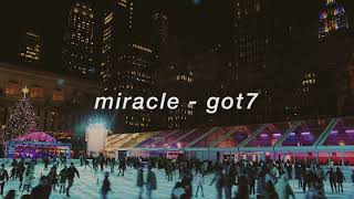 quotmiraclequot  got7 but youre at an outside skating rink in the city during christmas time [upl. by Lorenzana]