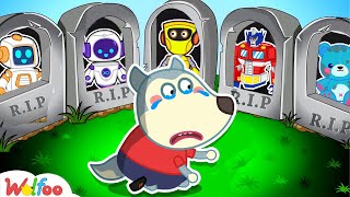 Oh No Please Wake Up Dont Leave Wolfoo  Family Fun Playtime  Wolfoo Family [upl. by Larok]