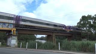 Trains At Breakwater Bridge 2422024 [upl. by Ayifas]