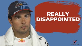 Sergio Perez Disconnection with car balance  Post Race Interview Italian GP 2024 [upl. by Roobbie]