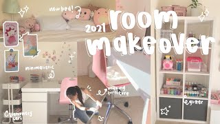 Room Makeover 🌱🧸🍡ikea vlog  haul new furniture [upl. by Netaf318]