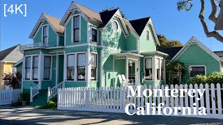 MONTEREY California  driving tour 4K [upl. by Tychon]