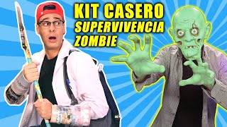 KIT SUPERVIVENCIA ZOMBIE CASERO  Cómo Sobrevivir al Apocalipsis Zombi [upl. by Pessa]