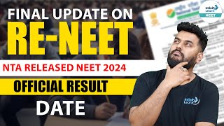 NTA Final Reply on ReNEET 2024  क्या NEET 2024 Exam दोबारा होगा 😨😨 reneet NEETpaperleak [upl. by Treb]