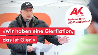 Hubert Hämmerle zur Teuerung »Wir haben eine Gierflation das ist Gier« [upl. by Dlopoel]