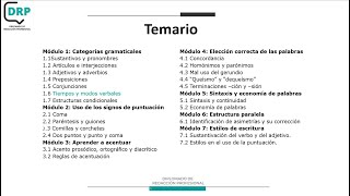 Clase 6 Tiempos y modos verbales [upl. by Nivahb]