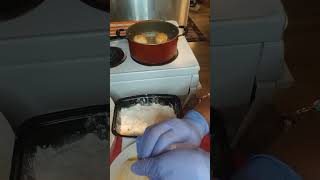 Leftover mash 🥔 🧀 bomb 💣food cooking recipe quickandeasyrecipe cheapeats [upl. by Jarret490]