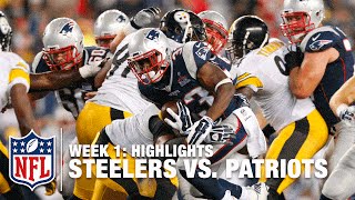 Steelers vs Patriots  Week 1 Highlights  NFL [upl. by Sivam607]