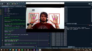 Hand tracking in real time with Pytorch OpenCV and Unity 3D [upl. by Wash]