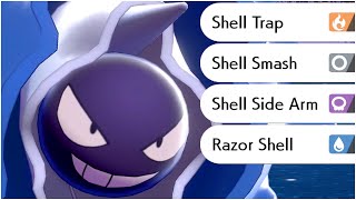 FULL SHELL MOVES POKEMON TEAM Shell Smash Cloyster Shell Trap Turtonator Shell Side Arm Slowbro [upl. by Alfredo]