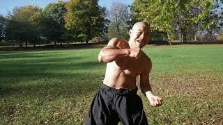 Shaolin Kung Fu  Park Training [upl. by Eiten]