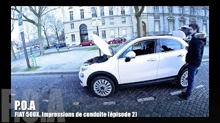 Nouvelle Fiat 500X 2015  impressions de conduite  Essai 22 [upl. by Indihar439]