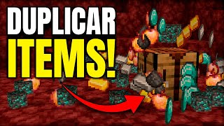 ✅ COMO DUPLICAR ITEMS en MINECRAFT BEDROCK 12081 😏 [upl. by Ethelinda]