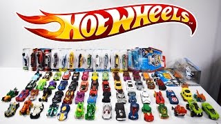 Hot Wheels Coleção de Carrinhos de Brinquedos Completa 2017 [upl. by Eberta]