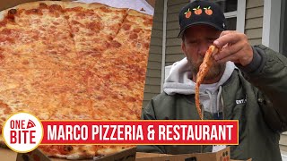 Barstool Pizza Review  Marco Pizzeria amp Restaurant Branford CT [upl. by Aniram]