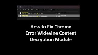 How to Fix Chrome Error Widevine Content Decryption Module [upl. by Hazlett]