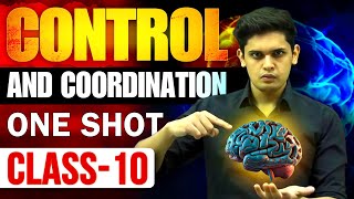 Control And Coordination Complete Chapter🔥 CLASS 10 Science  NCERT Covered Prashant Kirad [upl. by Elletnwahs925]